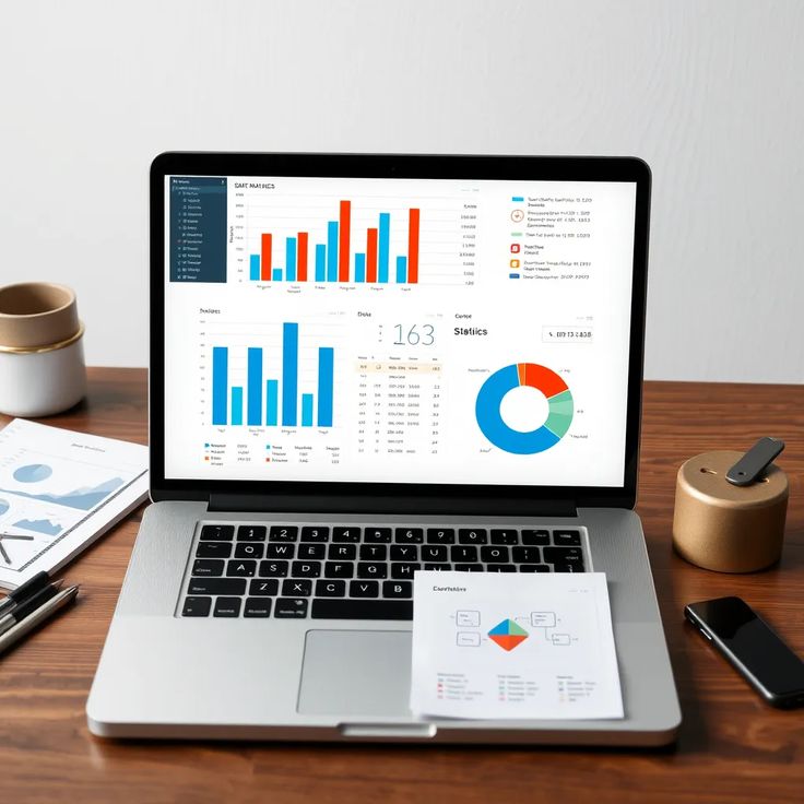 laptop with data